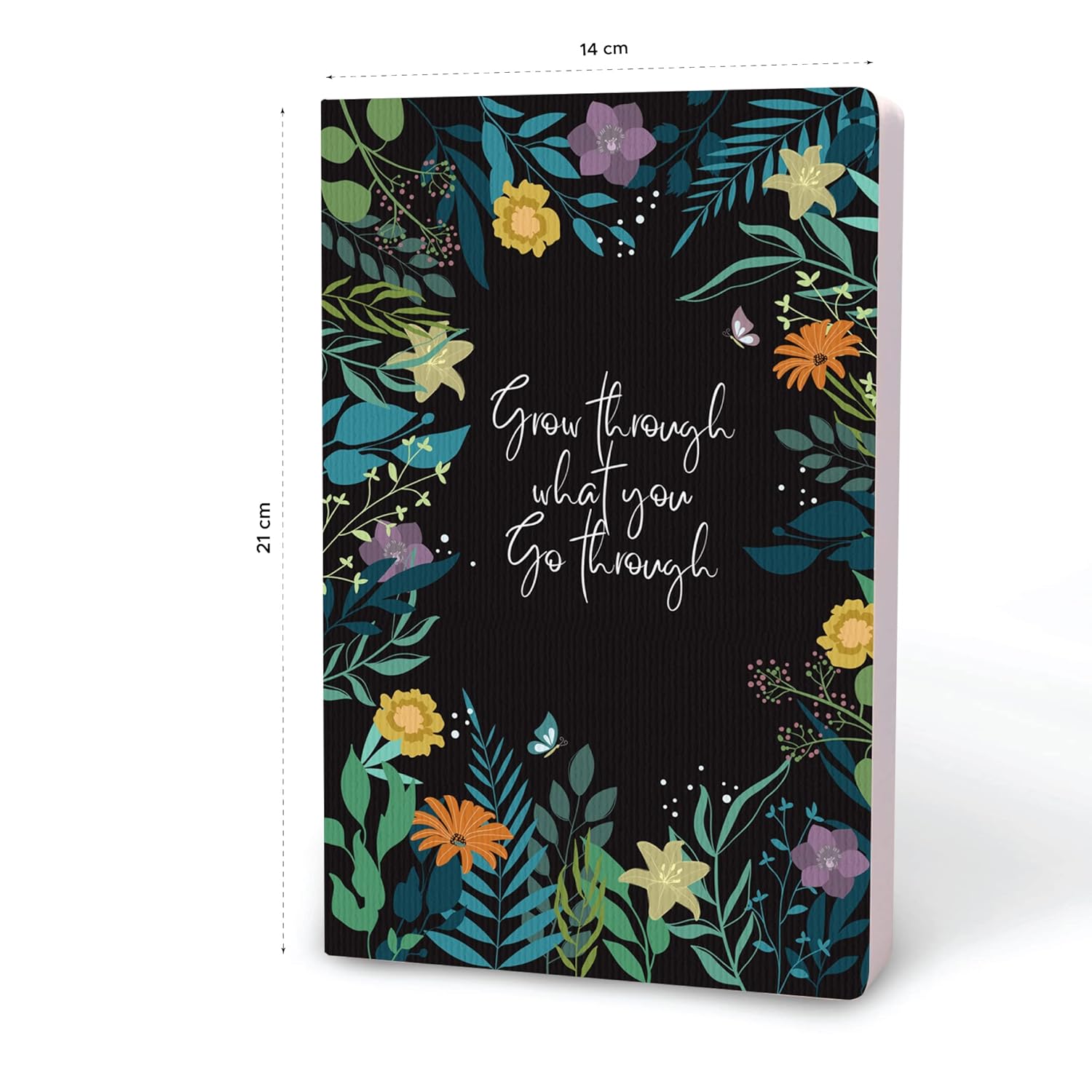 Factor Notes 90 GSM A5 Notebook Ruled 160 Pages - Night Garden Factor Notes